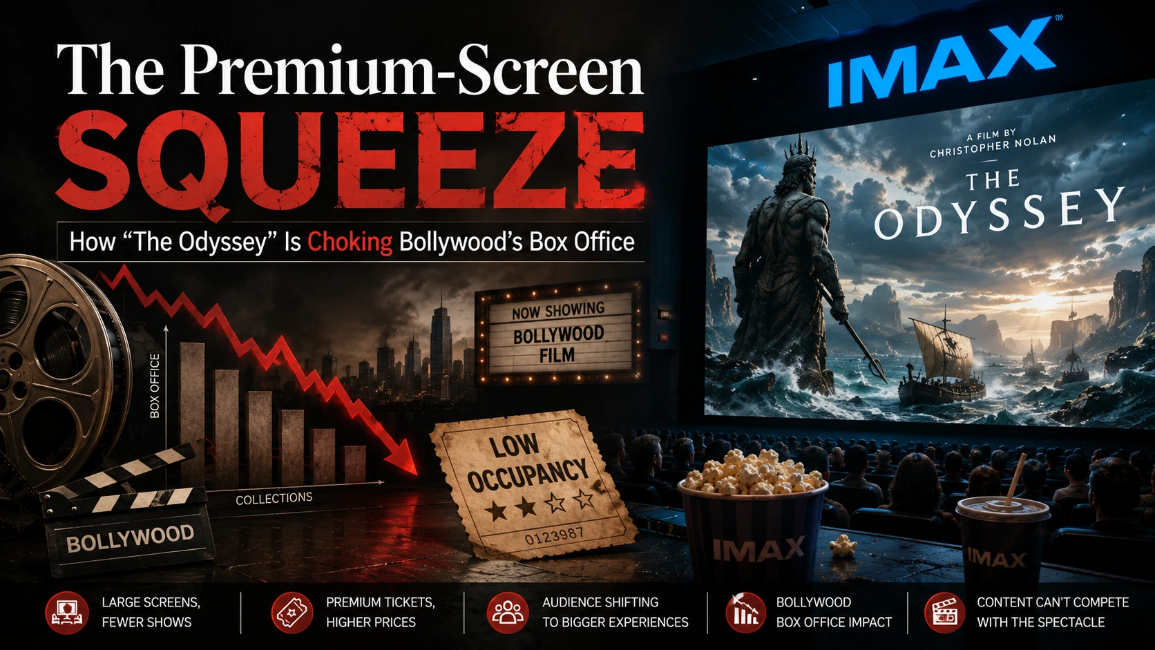 The Odyssey vs Bollywood: IMAX Squeeze Hits Dhamaal 4 and Welcome to the Jungle