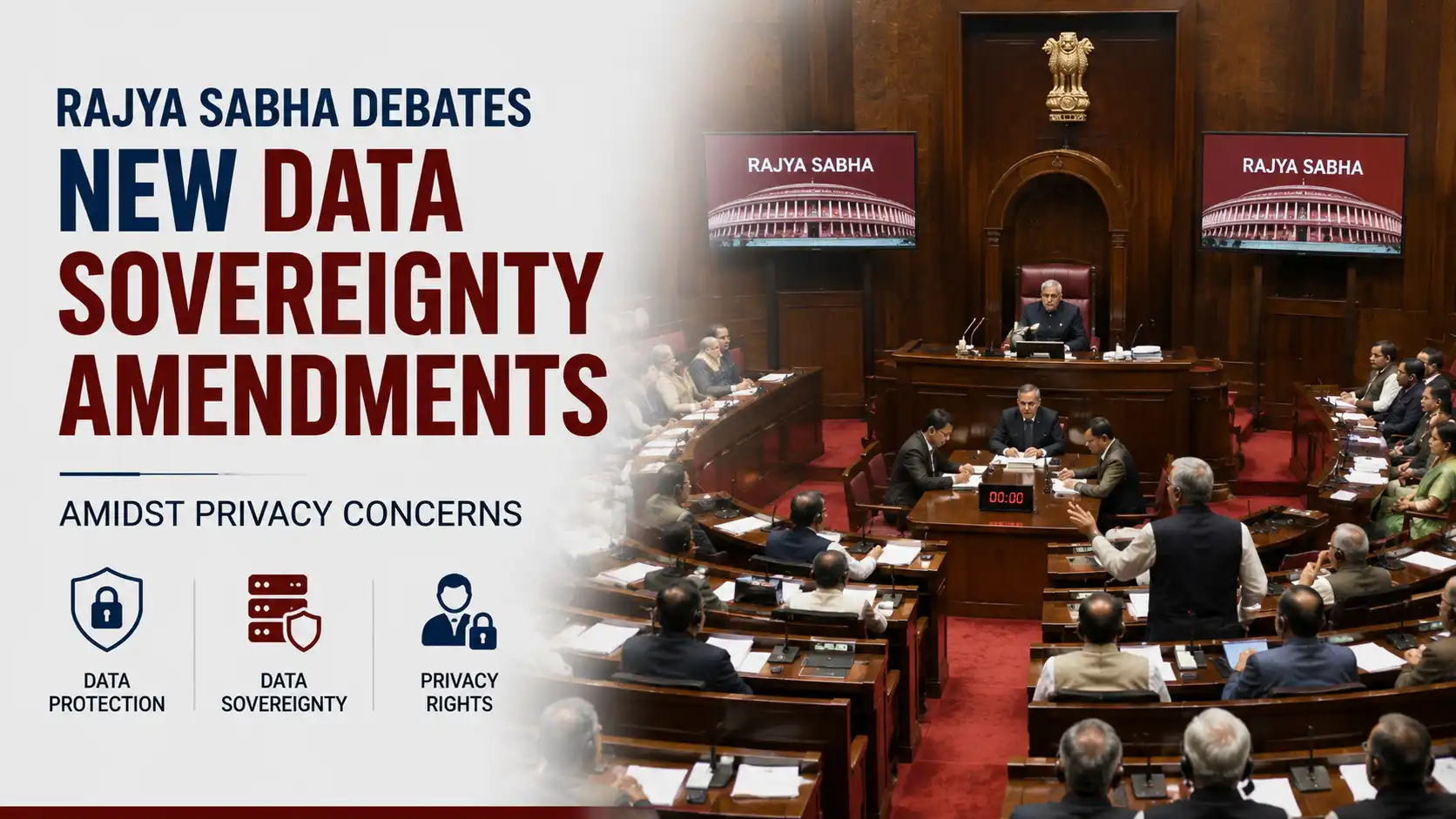 Rajya Sabha Debates Data Sovereignty Amendments